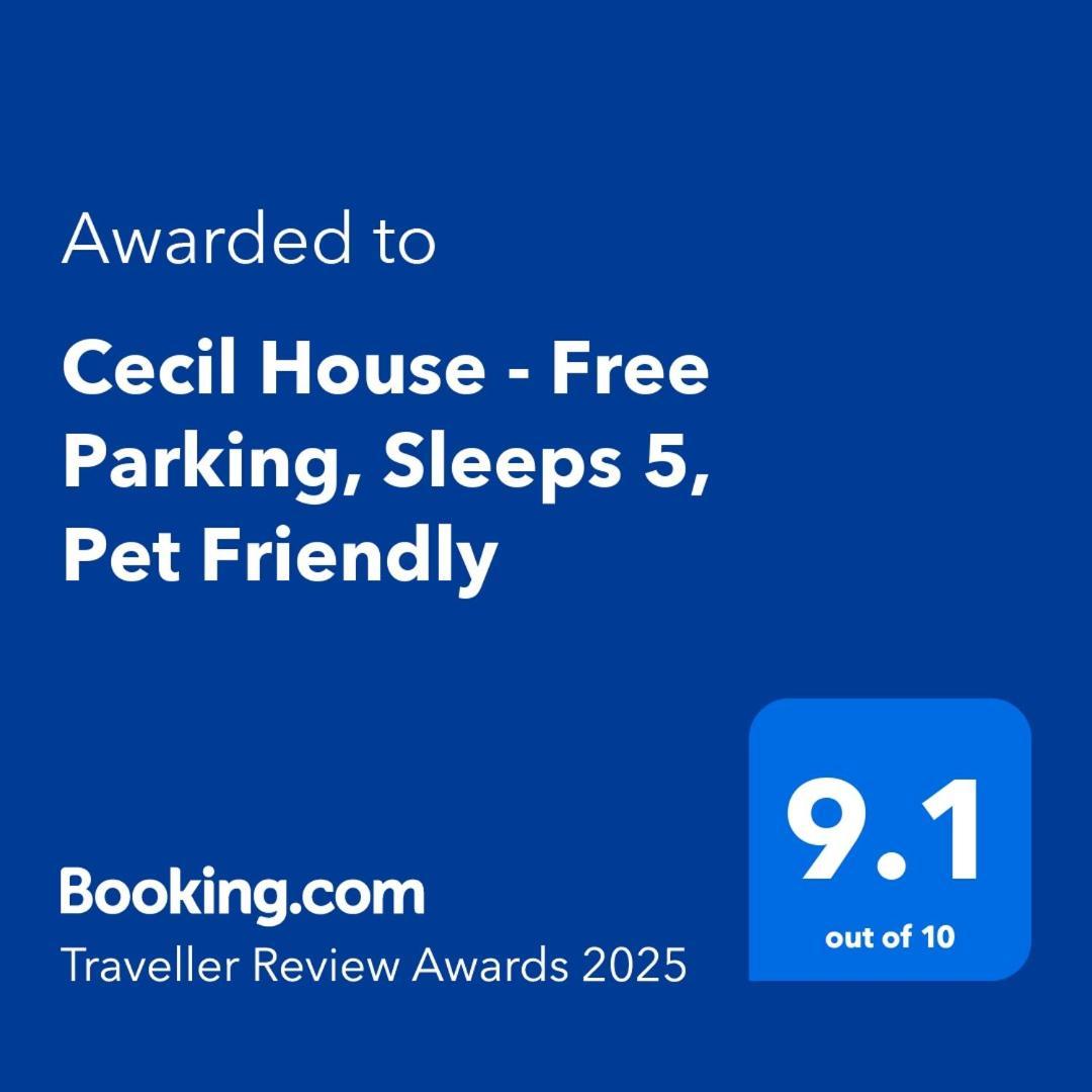 Cecil House - Stylish 2-Bed, Sleeps 5 Guests, Free Parking, Close To Cathedral, Bars & Restaurants Линкълн Екстериор снимка